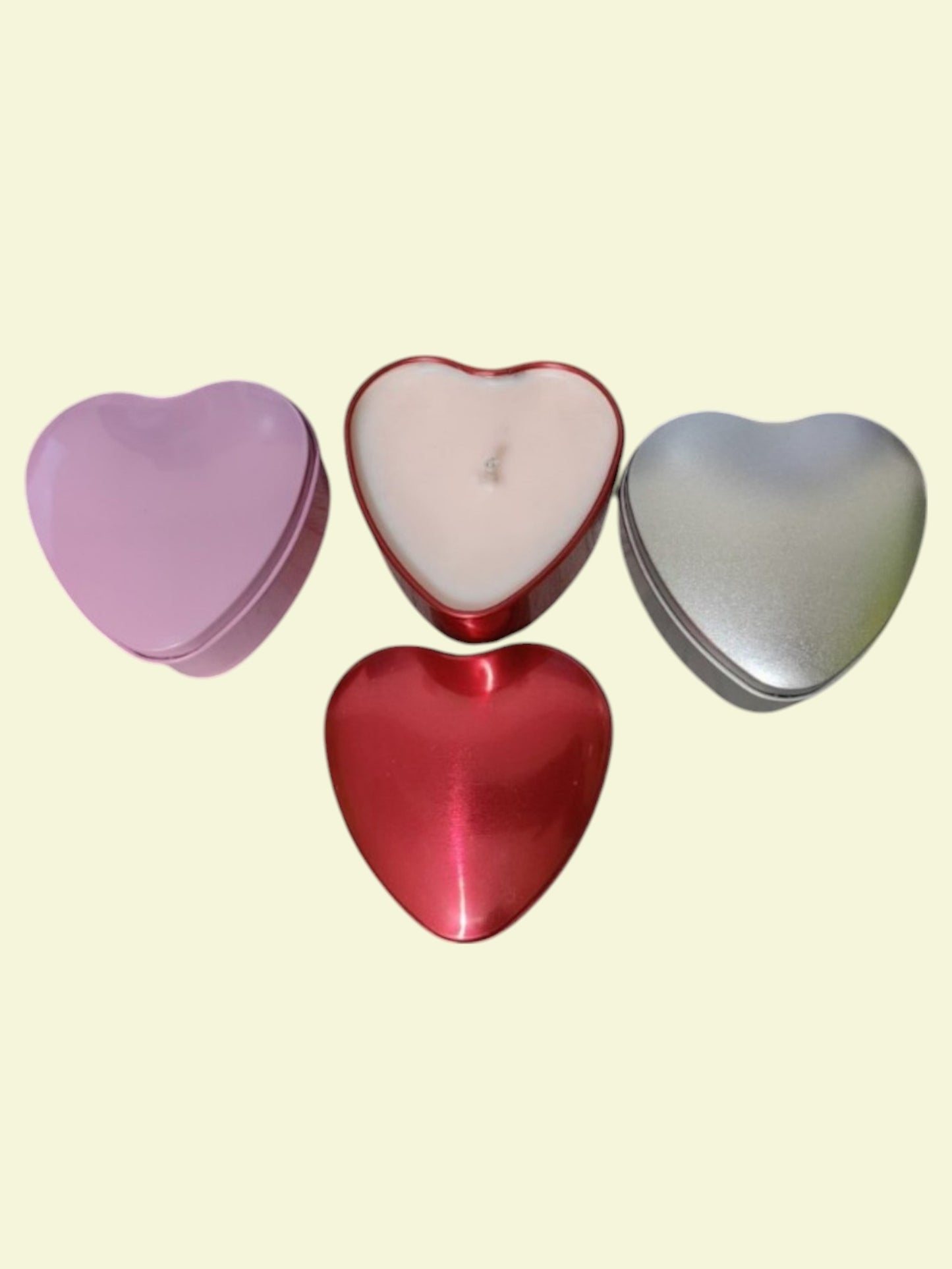 Vela Corazón recipiente